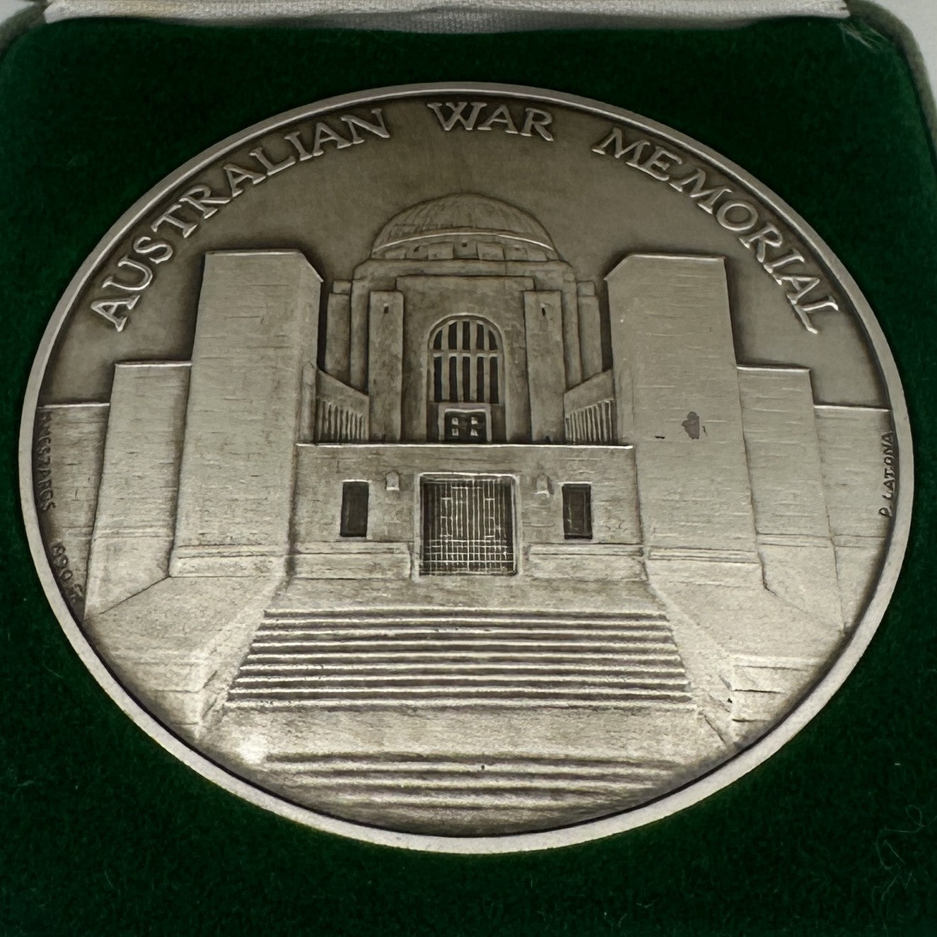 1991 Battle of Long Tan 25th Anniversary Silver Medallion - 150g