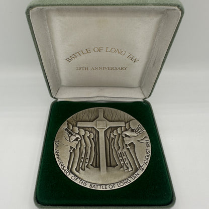1991 Battle of Long Tan 25th Anniversary Silver Medallion - 150g