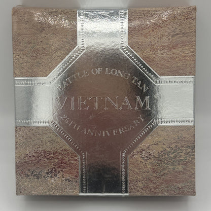 1991 Battle of Long Tan 25th Anniversary Silver Medallion - 150g