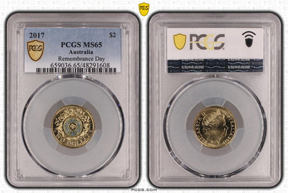 2017 $2 Rosemary Remembrance Day PCGS MS65