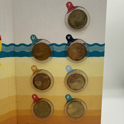 2019 $1 The Great Aussie Coin Hunt 26-Coin Set - Official Folder