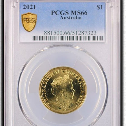 2021 $1 MOR PCGS MS66
