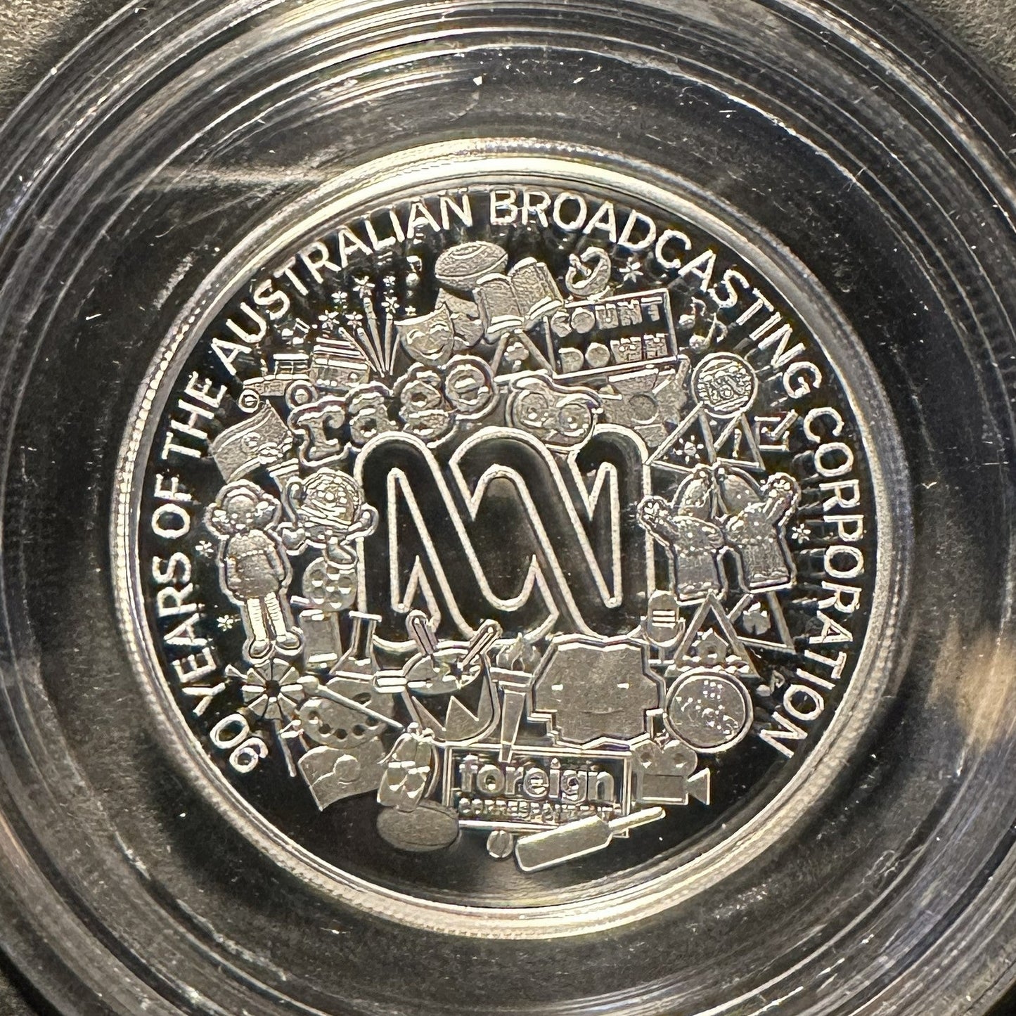 2022 $1 1/2oz Fine Silver Proof Coin - ABC 90th Anniversary