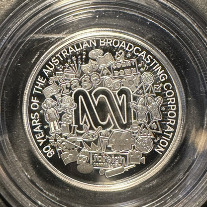 2022 $1 1/2oz Fine Silver Proof Coin - ABC 90th Anniversary