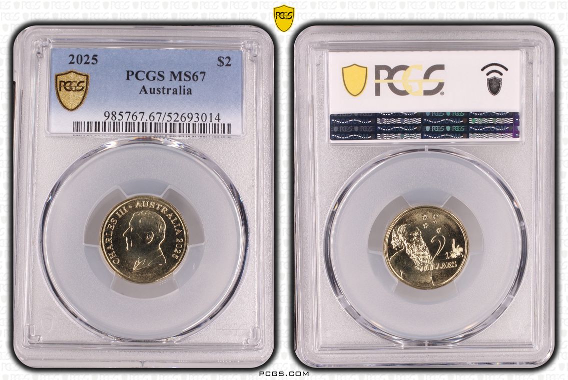 2025 $2 Elder PCGS MS67