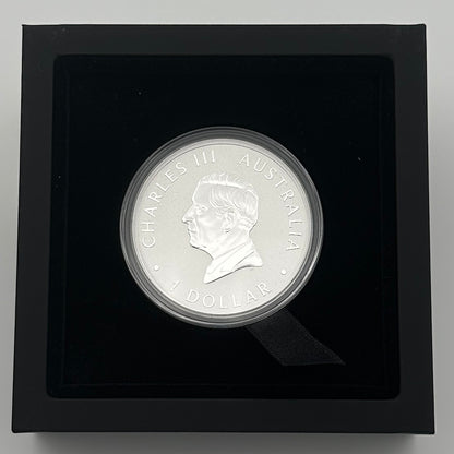 2026 Australian Emu 1oz Silver Coloured Coin