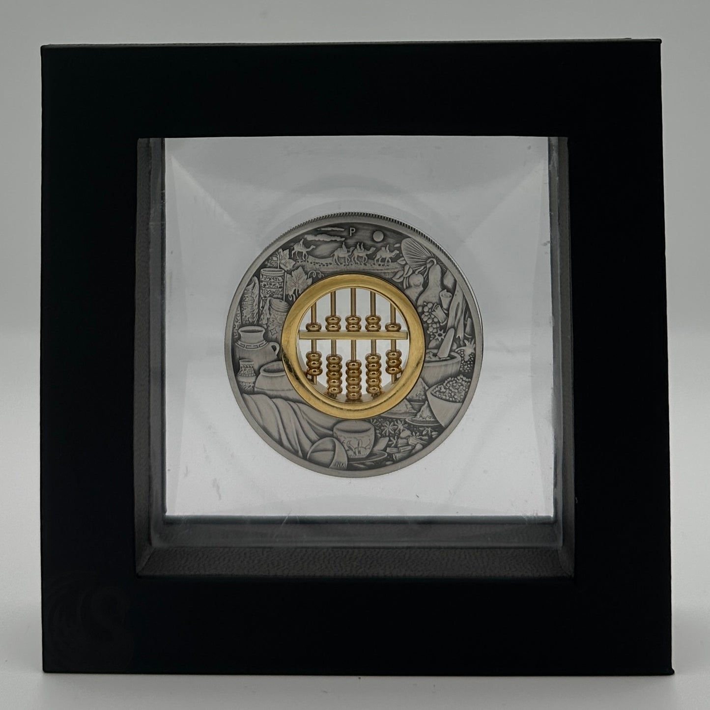 2019 Tuvalu Abacus 2oz Silver Antiqued Coin